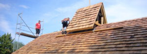 Holzschindeln Dach